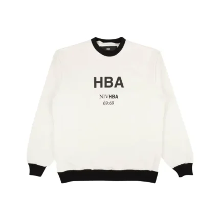 White 69 Hood By Air Sweatshirt