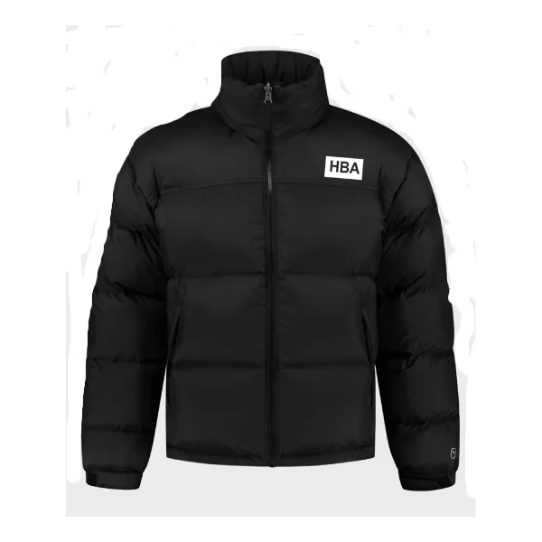 Black HBA Bomber Style Jacket