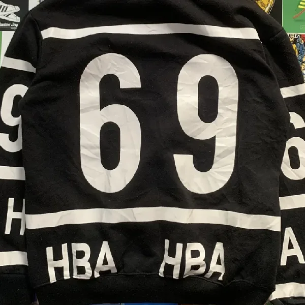 Black & White HBA Logo Hoddie