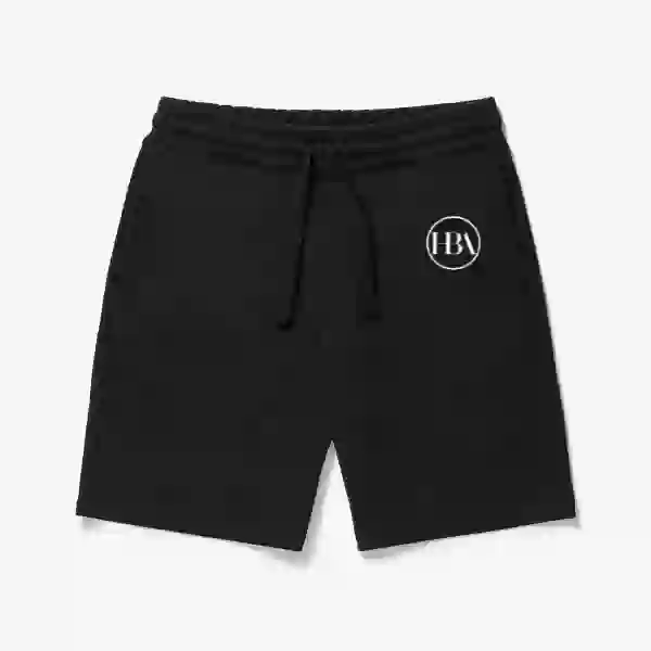 Hood By Air Black Front Logo Shorts