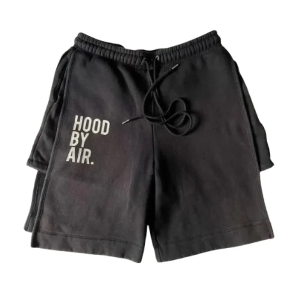 Hood By Air Black Shorts