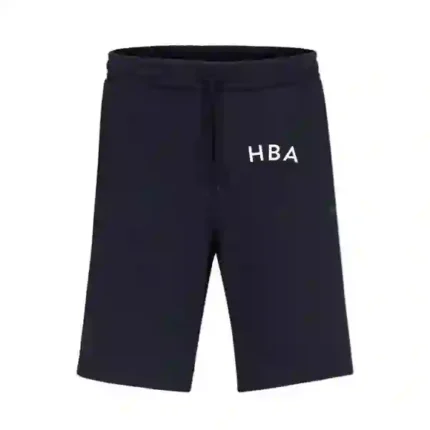 Hood By Air Blue Front Logo Shorts