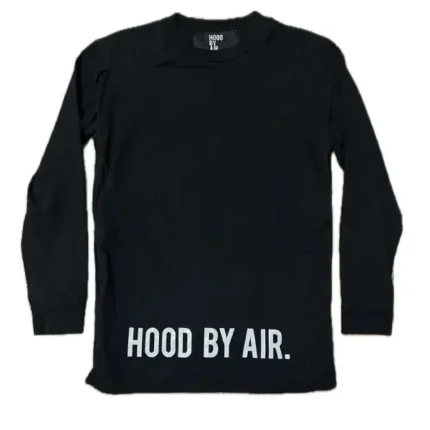 Hood by Air Logo Graphic Layered Heavy Longsleeve