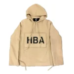 Hood By Air Double Zip Logo Wool Hoodie